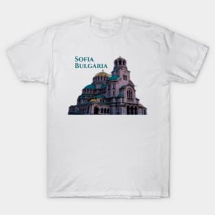 Sofia Bulgaria: Alexander Nevsky Cathedral T-Shirt